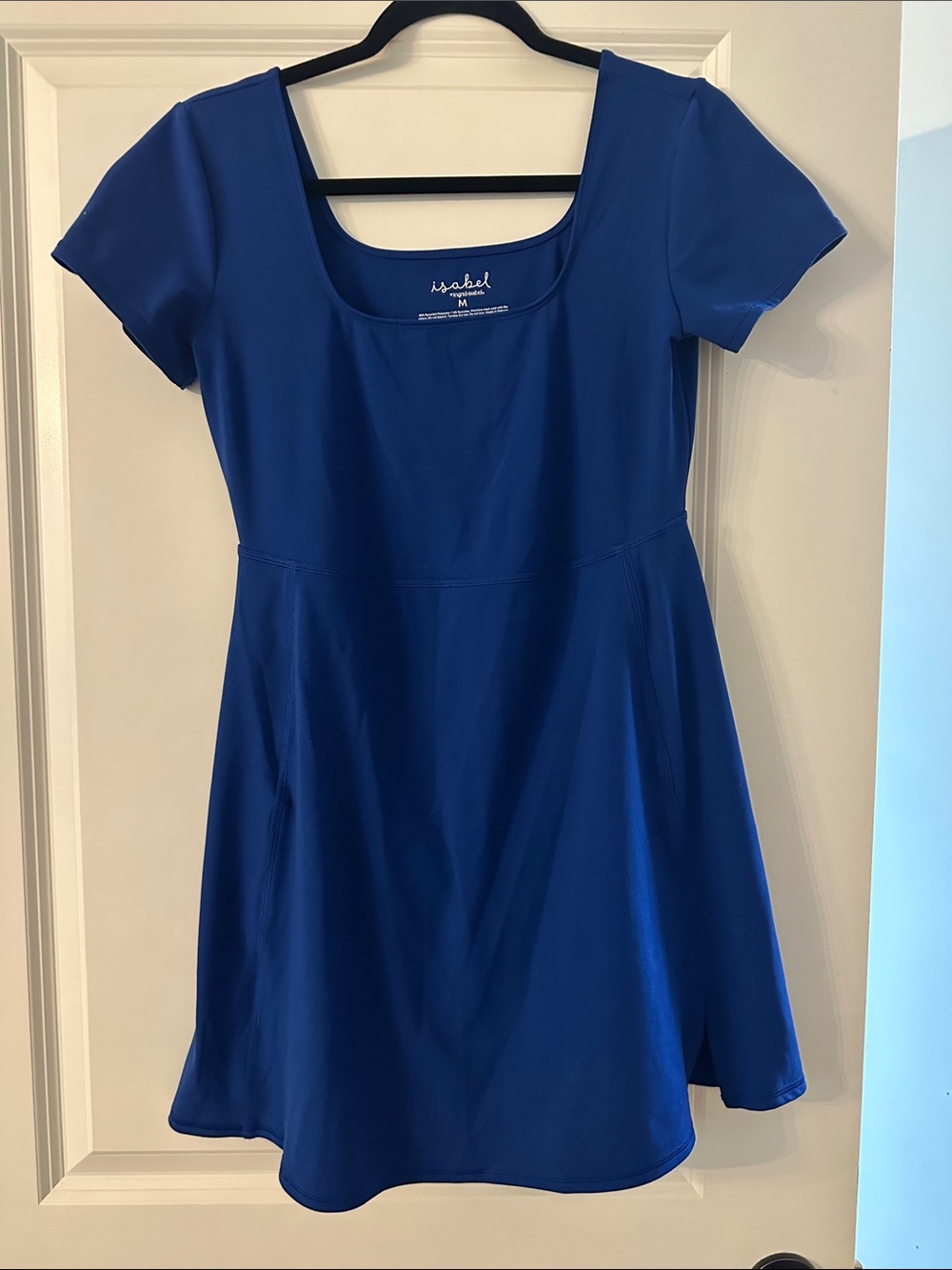 Isabel Maternity by Ingrid & Isabel Royal Blue Scoop Neck Maternity Dress